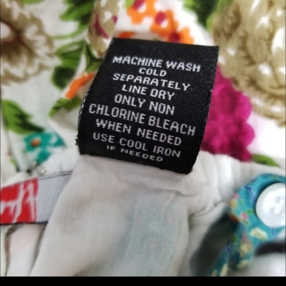 DRESS Cottage Prairie Core floral Spaghetti Strap criss cross Size Small - Picture 6 of 7